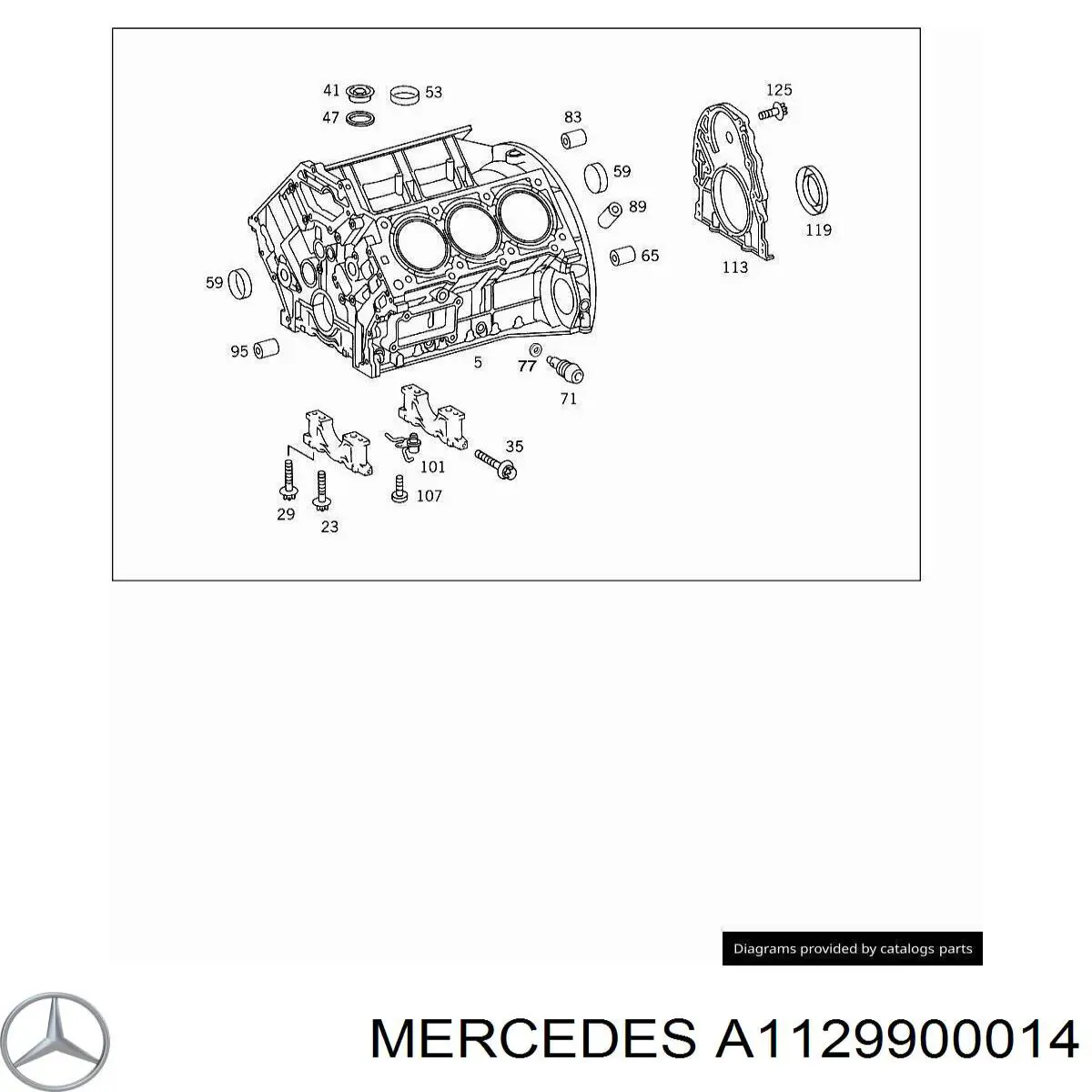  A1129900014 Mercedes