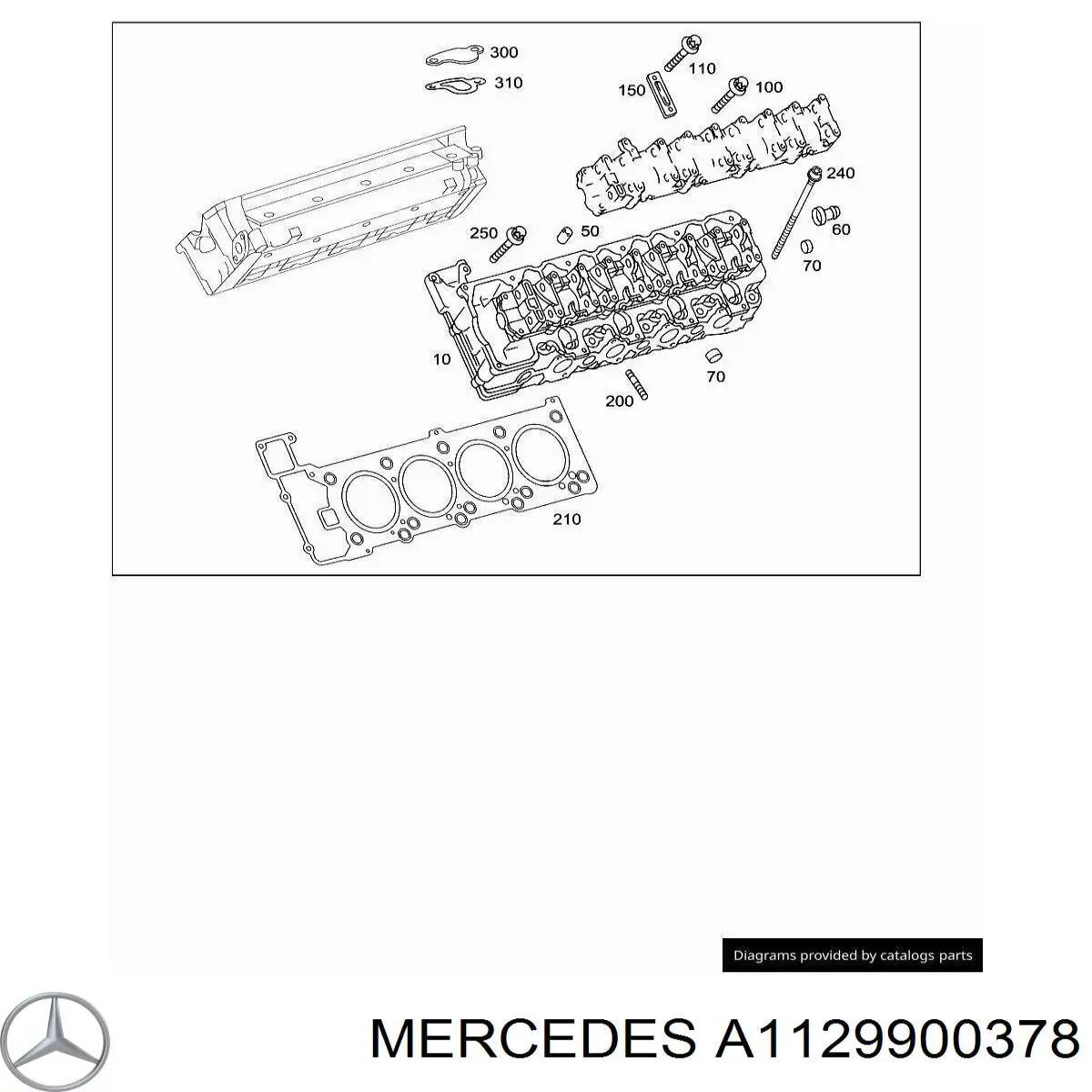  Mercedes A1129900378 цена, от 67.65 USD