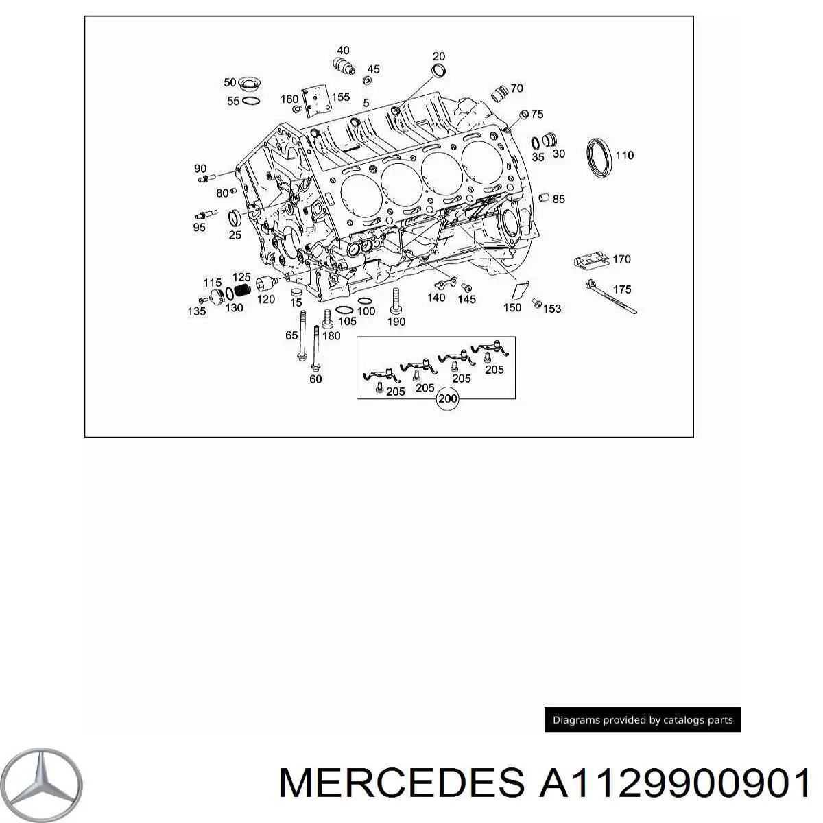 A1129900901 Mercedes 