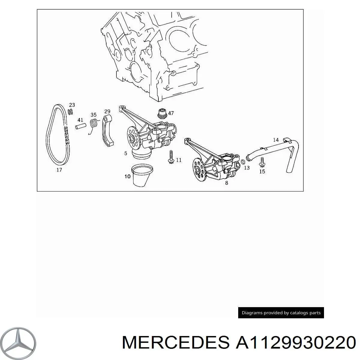  Mercedes A1129930320 цена, от 39.86 USD