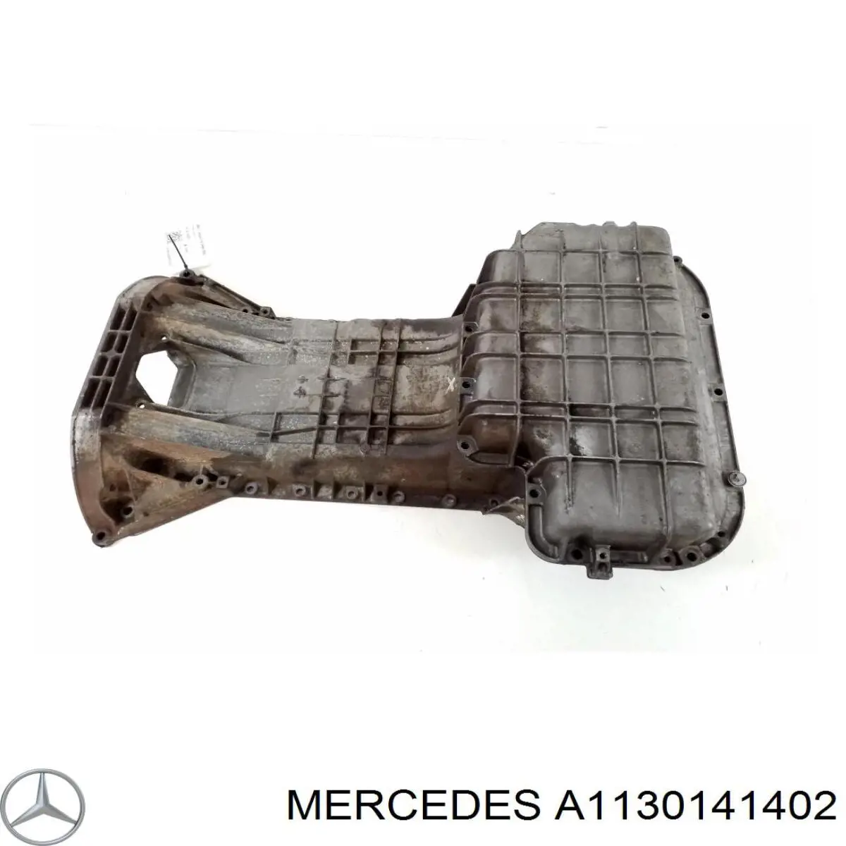 A1130141402 Mercedes поддон масляный картера двигателя, верхняя часть