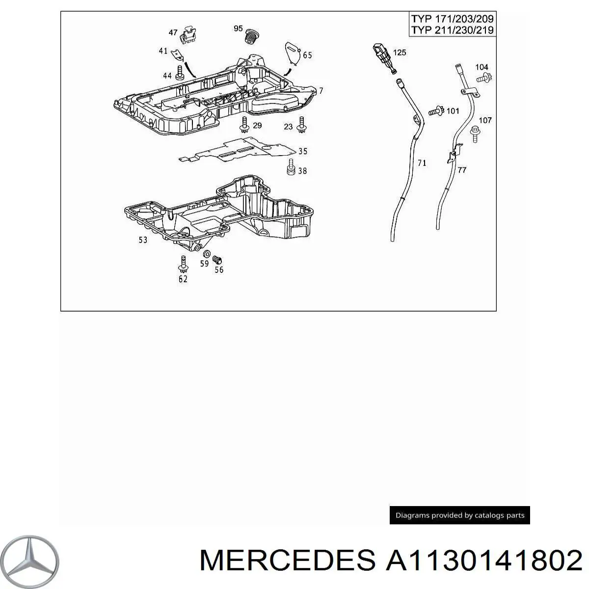 A1130141802 Mercedes 