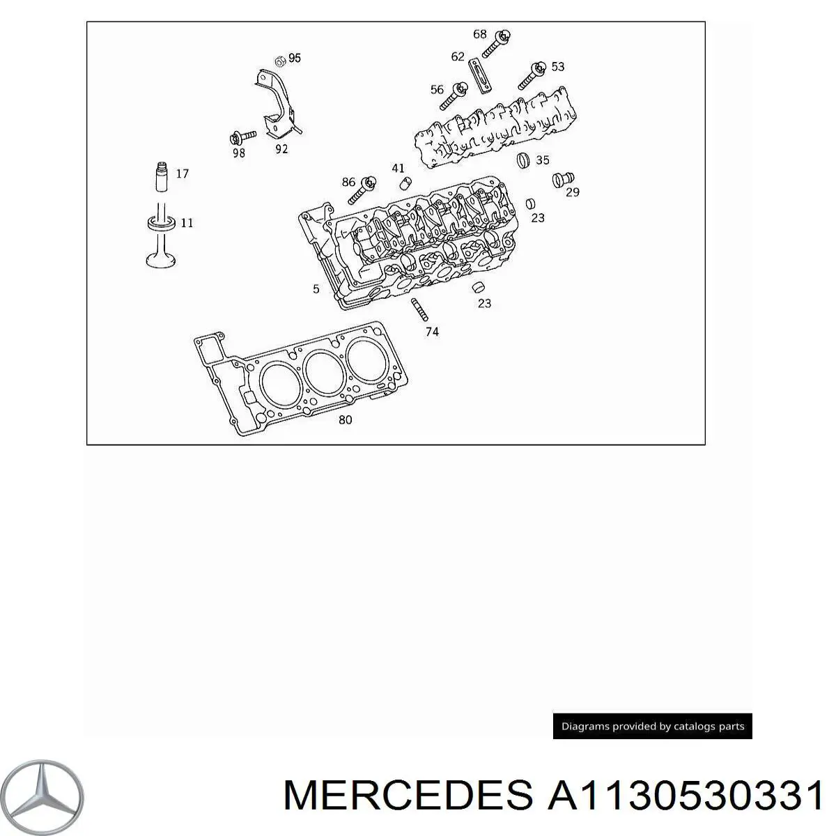 A1130530331 Mercedes 
