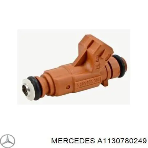 A1130780249 Mercedes injetor de injeção de combustível