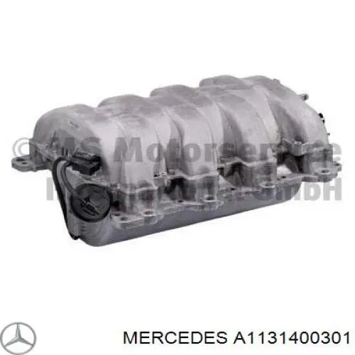 A1131400301 Mercedes tubo coletor de admissão