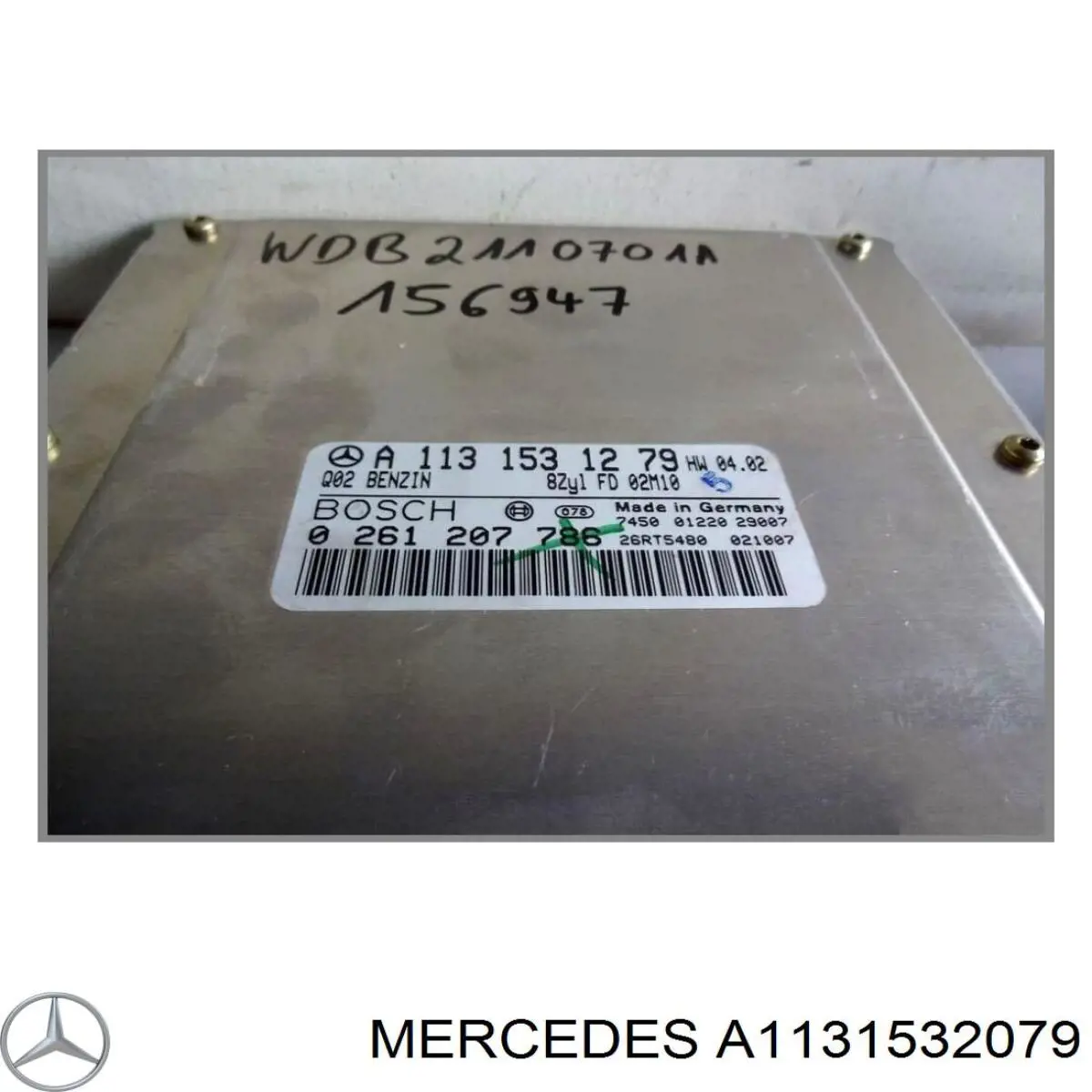 A1131532079 Mercedes módulo de direção (centralina eletrônica de motor)