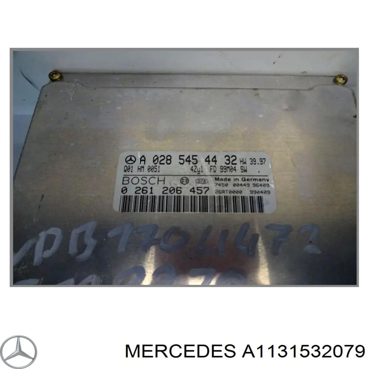 0255458932 Mercedes Мозги двигателя