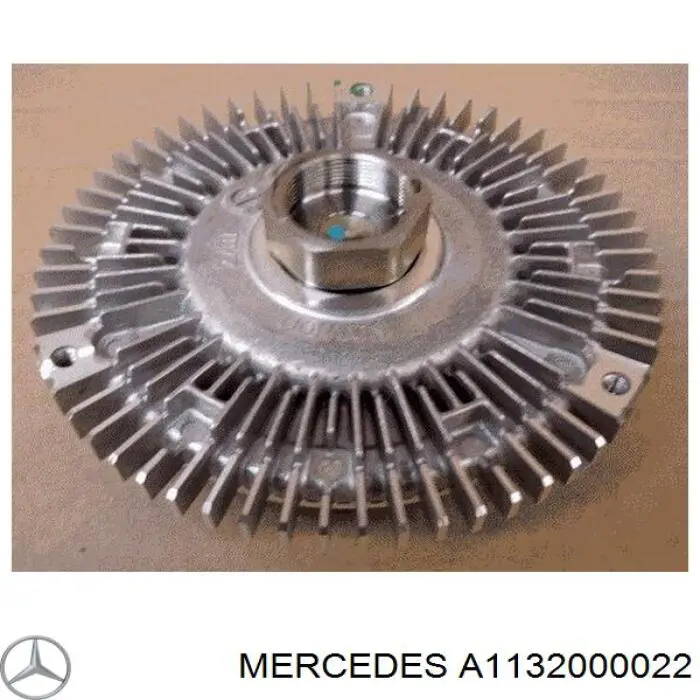 A1132000022 Mercedes вискомуфта (вязкостная муфта вентилятора охлаждения)