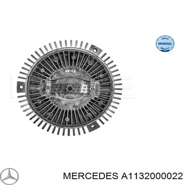 Купить A1192000222 Mercedes Муфта вентилятора охлаждения