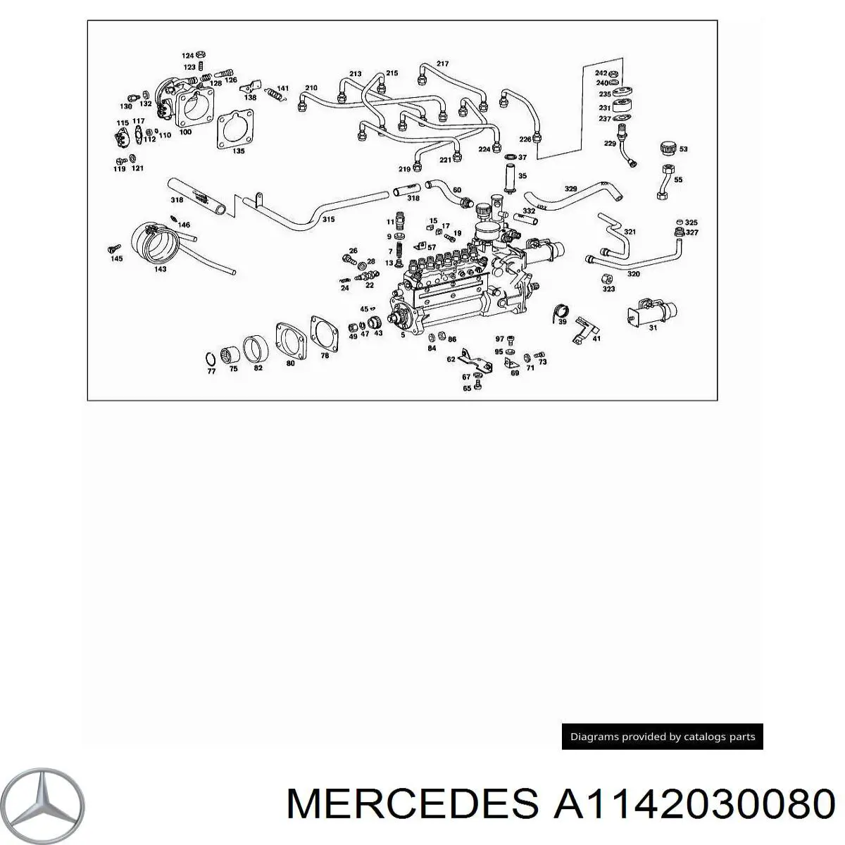 114203008064 Mercedes 