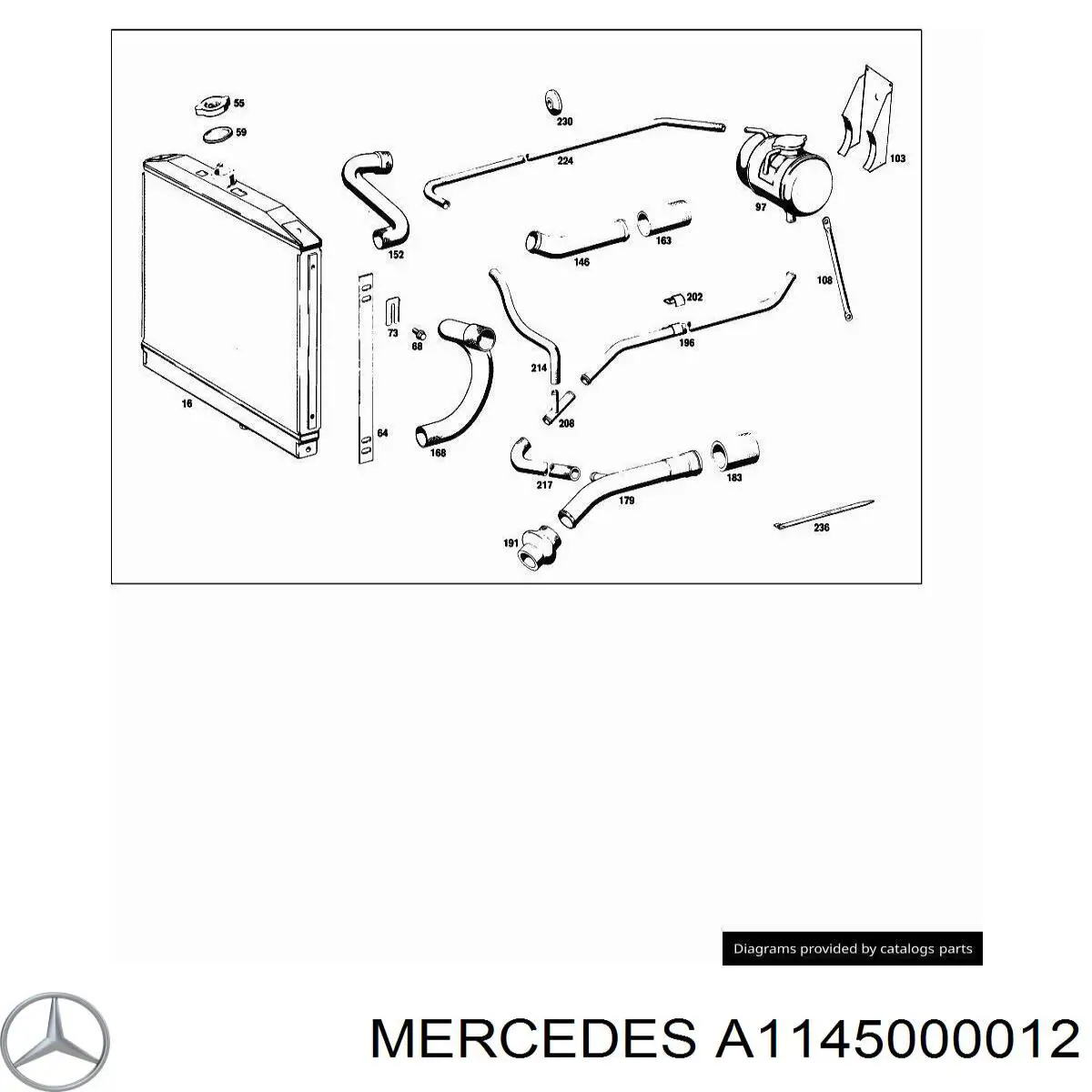 A1145000012 Mercedes 