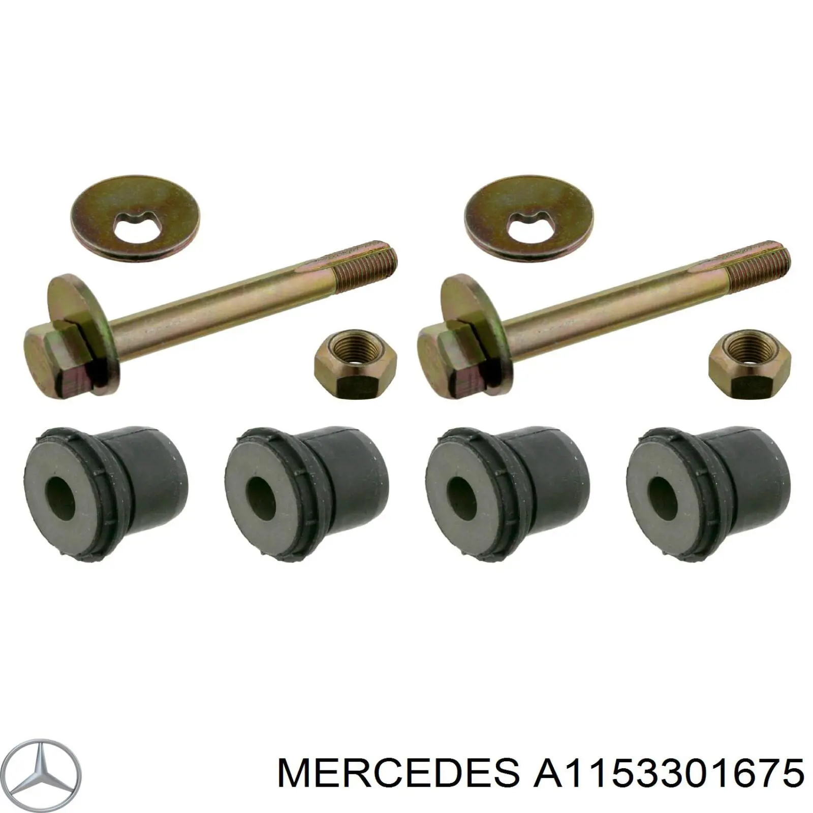 Сайлентблок передней подвески Mercedes A1153301675 цена, от 33.54 USD