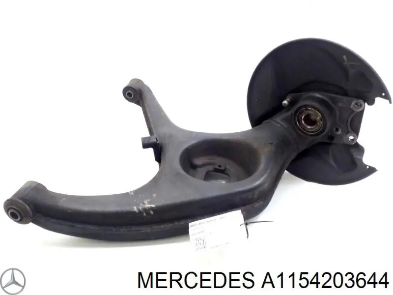 Защита тормозного диска заднего правая A1154203644 Mercedes