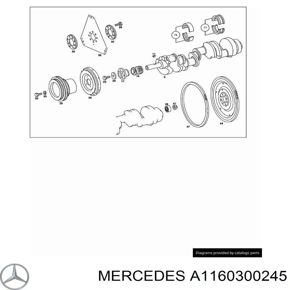A1160300145 Mercedes 