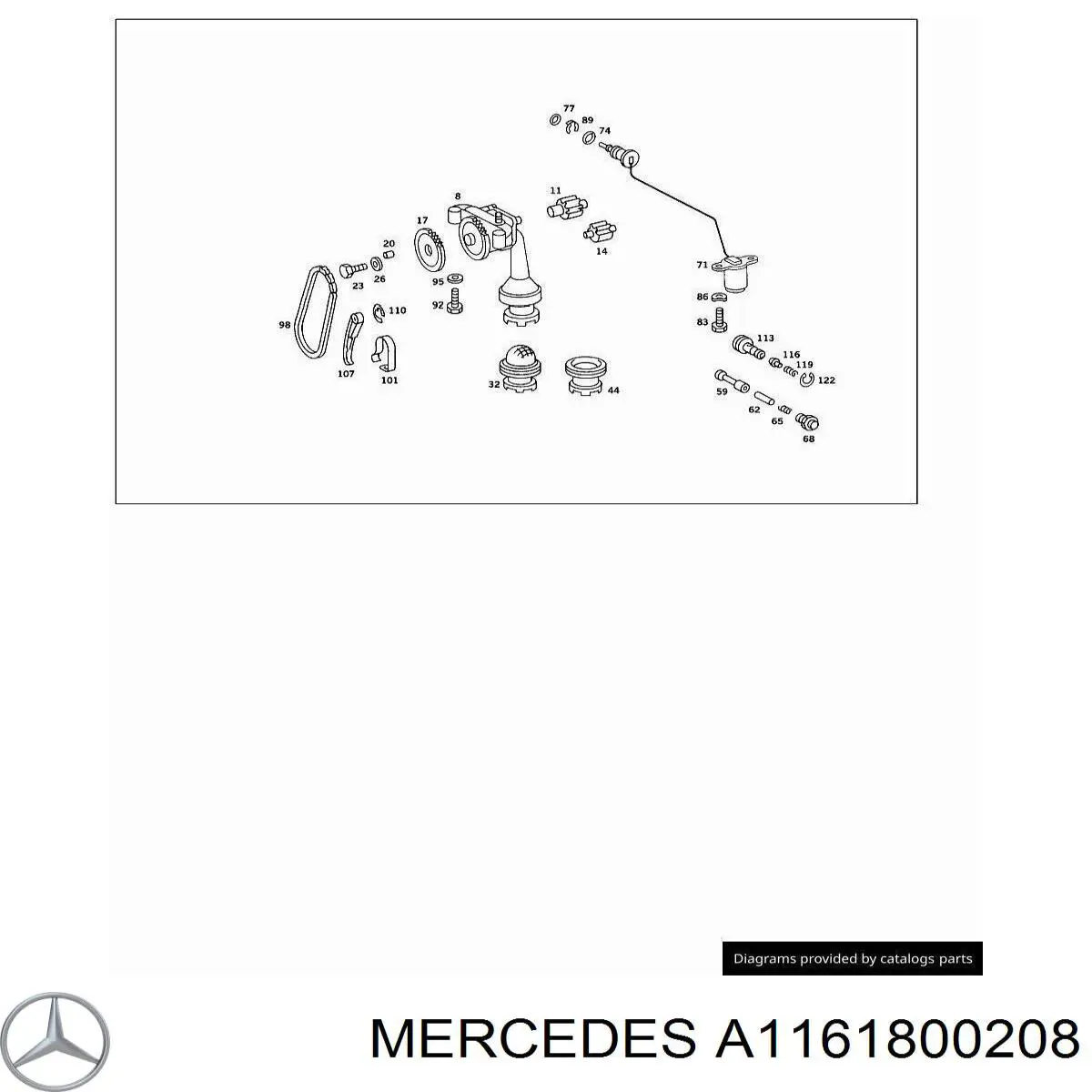  Ssang Yong 1161800208 цена, от 98.87 USD