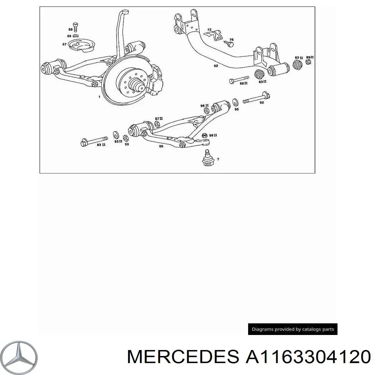  A1163304120 Mercedes