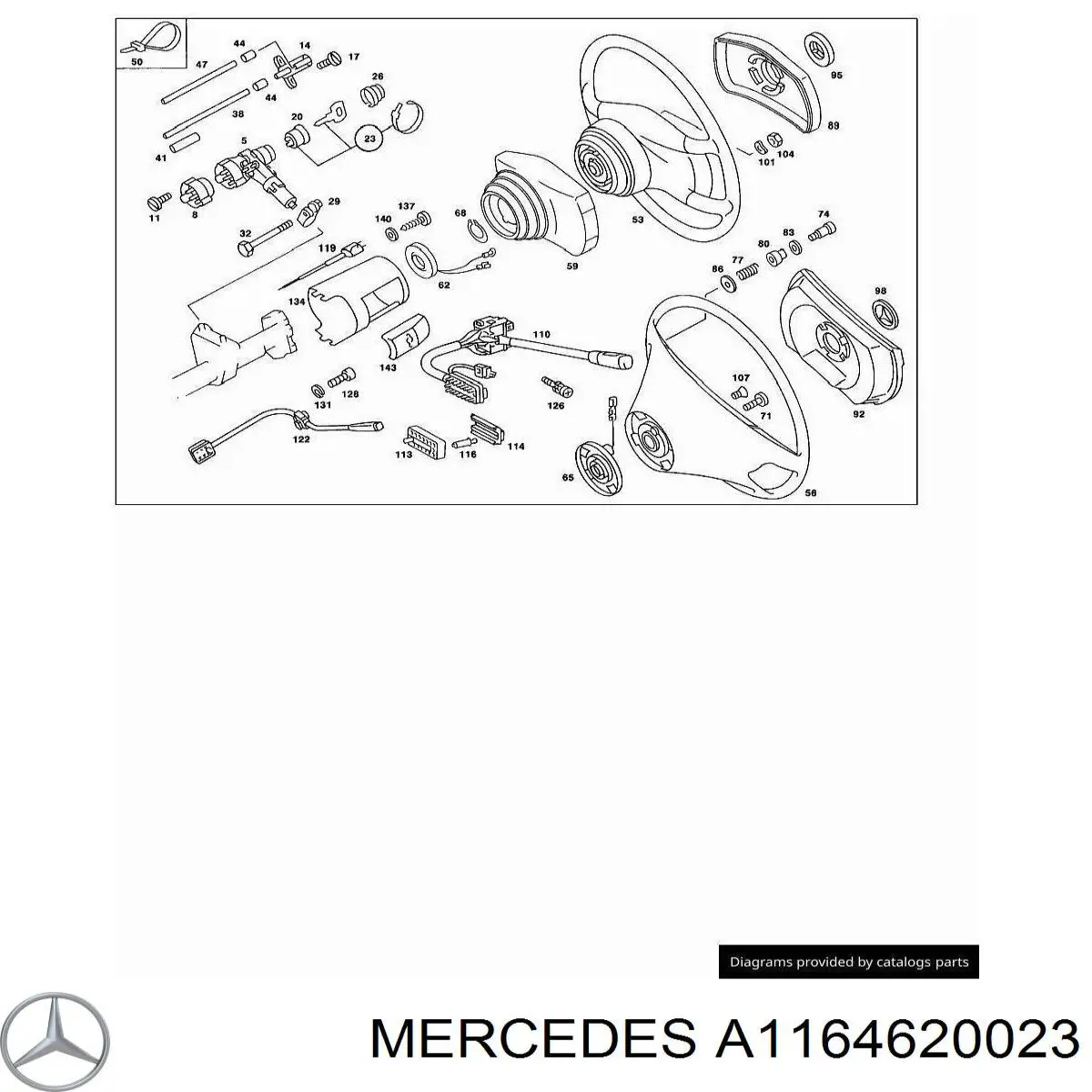  Mercedes A1164620023 цена, от 92.74 USD
