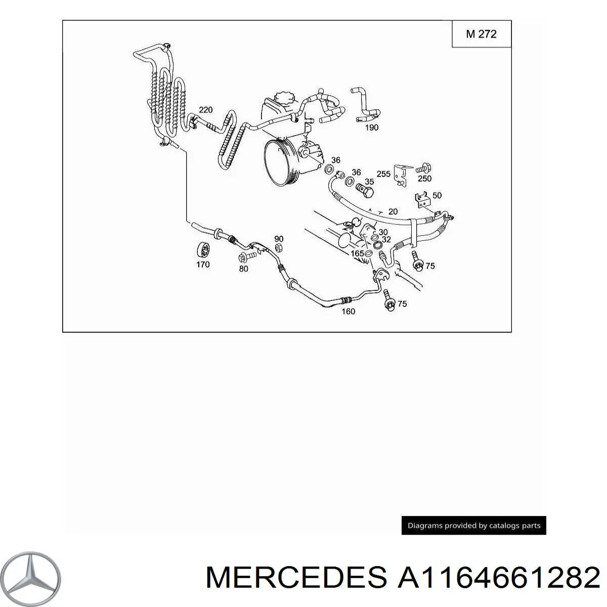  Mercedes A1164661282 цена, от 2.99 USD