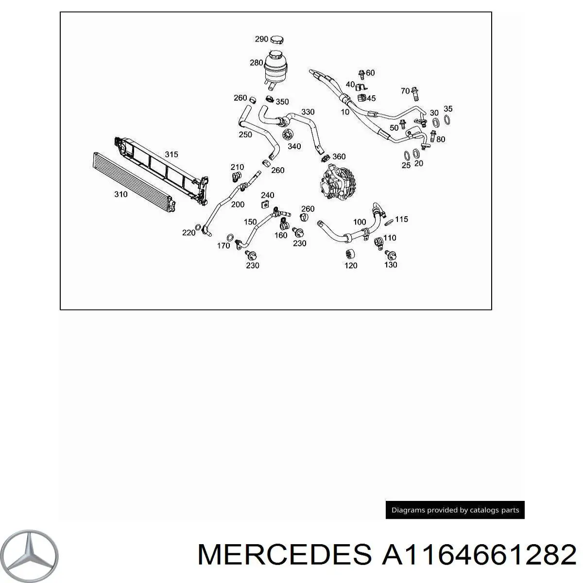  Mercedes A1164661282 цена, от 2.99 USD