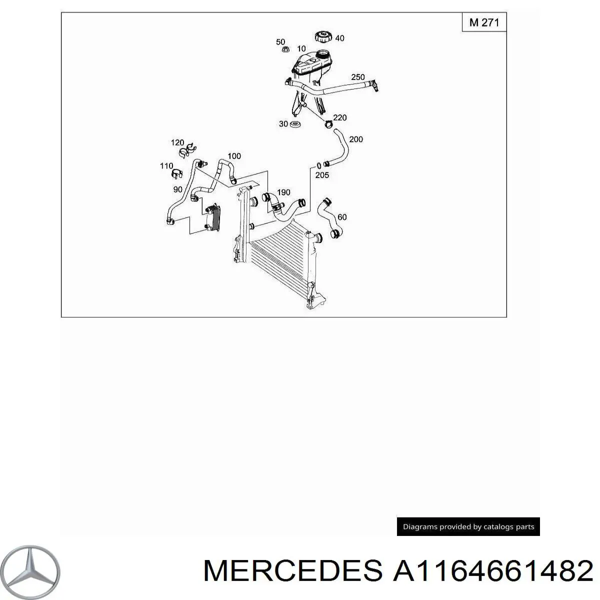  Mercedes A1164661482 цена, от 11.56 USD