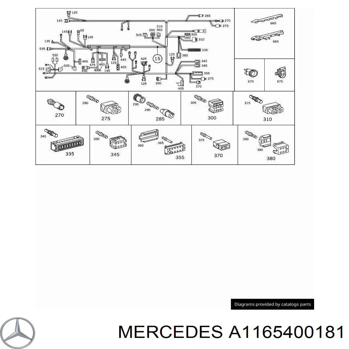  Mercedes A1165400181
