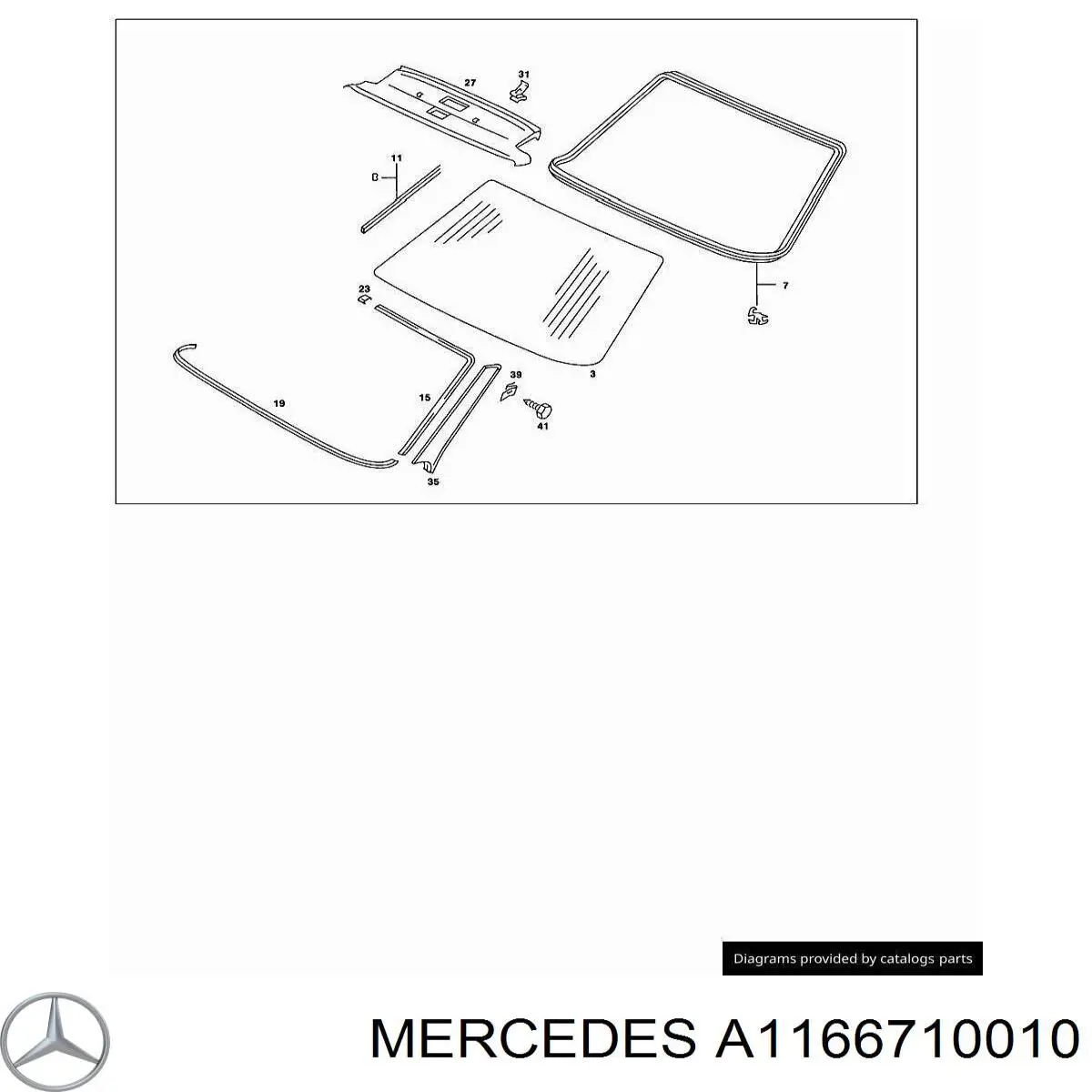 A1166710010 Mercedes