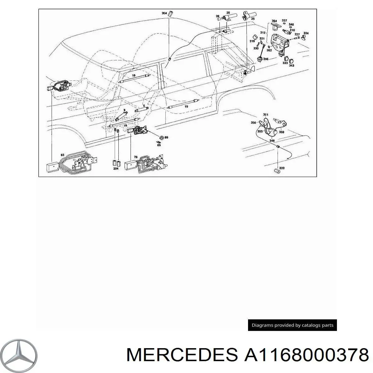 A1168000378 Mercedes Датчик холостого хода