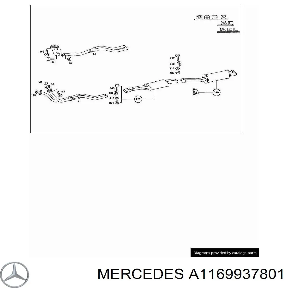 Пружина болта крепления коллектора Mercedes A1169937801 цена, от 0.85 USD