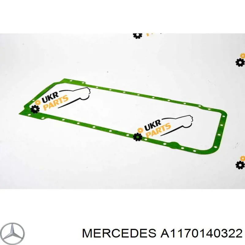 Прокадка масляого картера поддона Mercedes A1190140322 цена, от 13.46 USD
