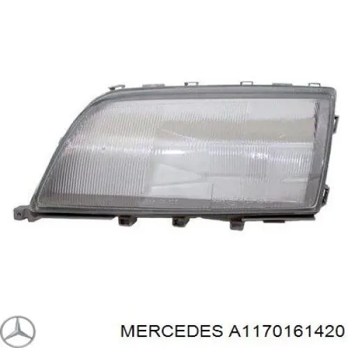 Левая прокладка ГБЦ A1170161420 Mercedes