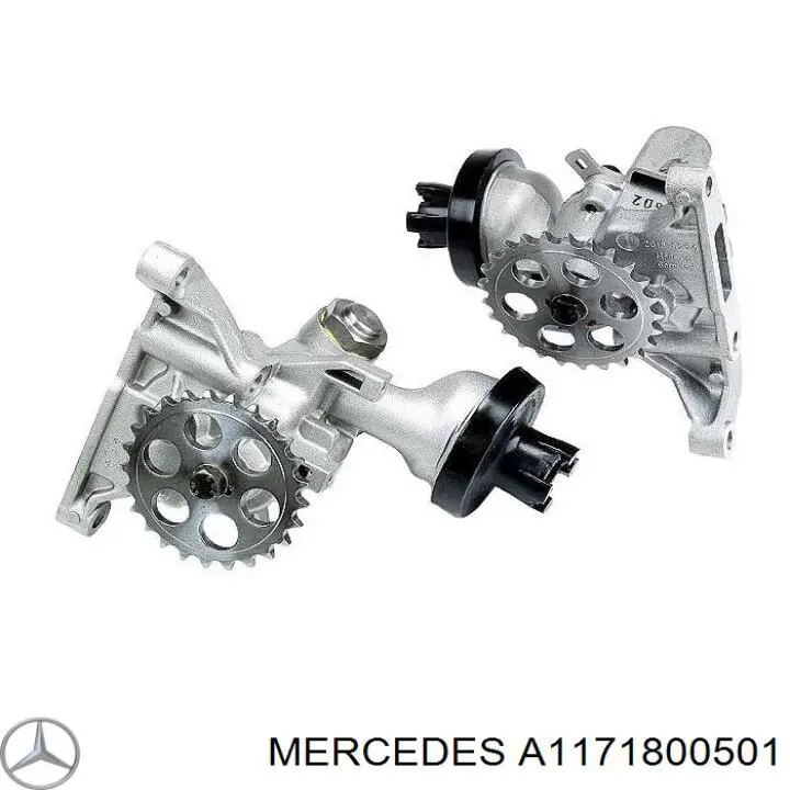 A1171800501 Mercedes Масляный насос двигателя
