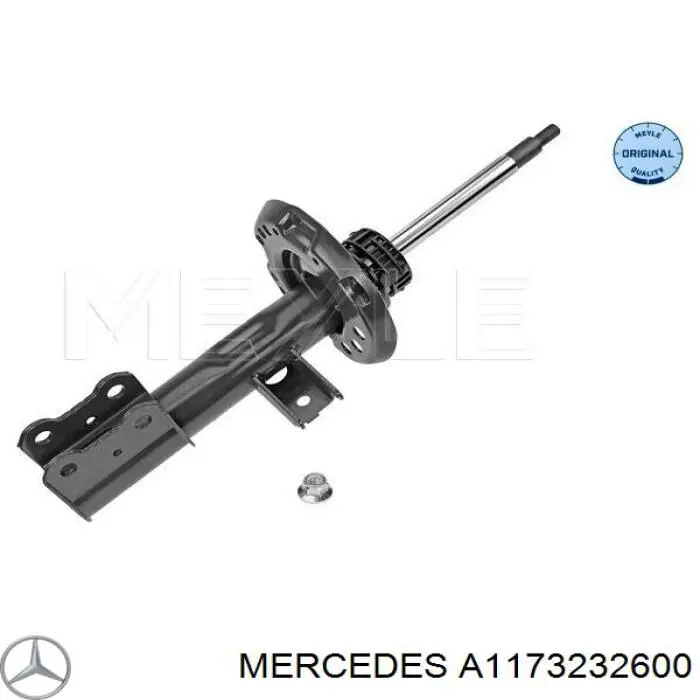 A1173232600 Mercedes amortecedor dianteiro direito