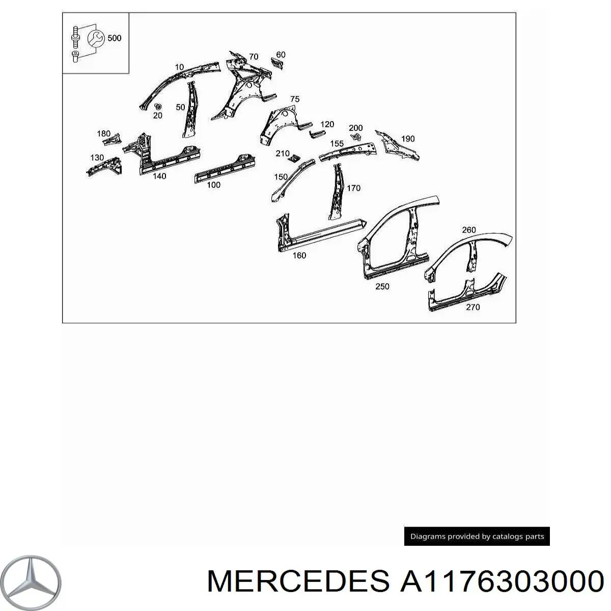 A1176303000 Mercedes 
