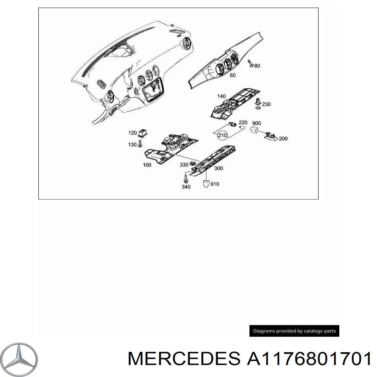 A1176801701 Mercedes