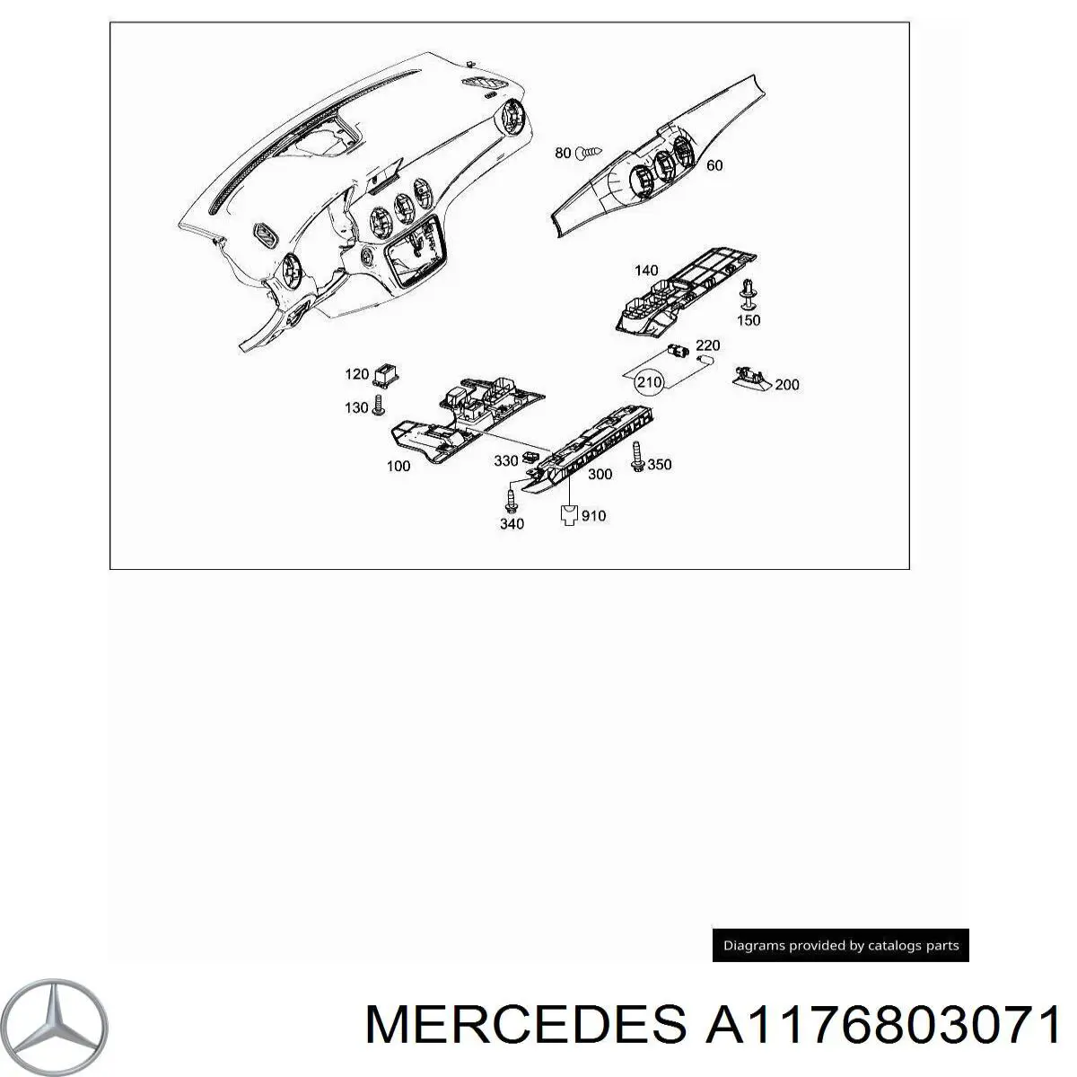 A1176802001 Mercedes 