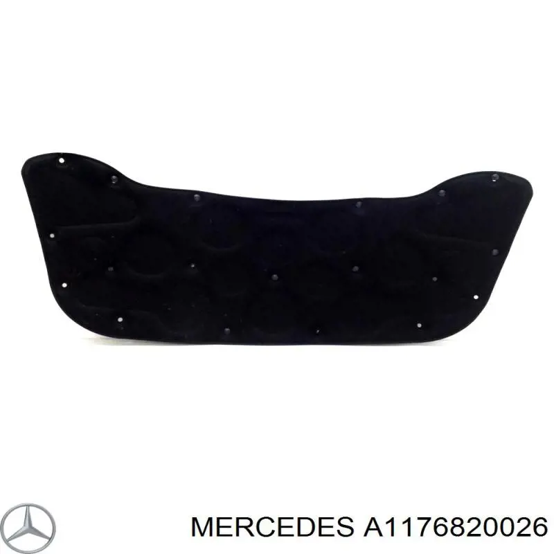 Купить A1176820026 Mercedes Термошумоизоляция капота