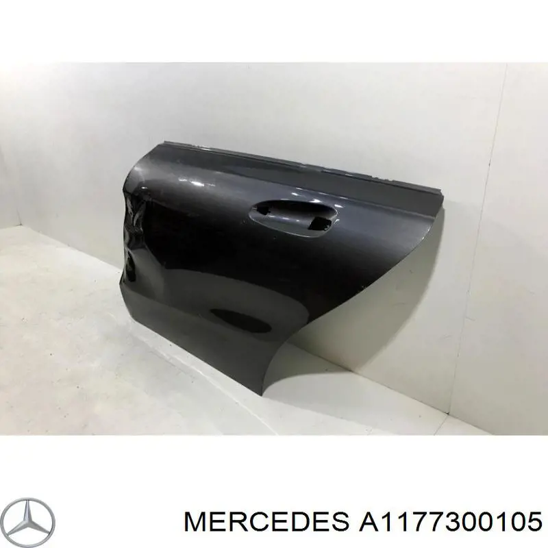 Дверь задняя, левая Mercedes A1177300105 цена, от 450.82 USD