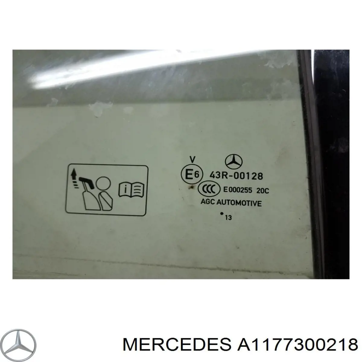 Купить A1177300218 Mercedes Уголок задней правой двери