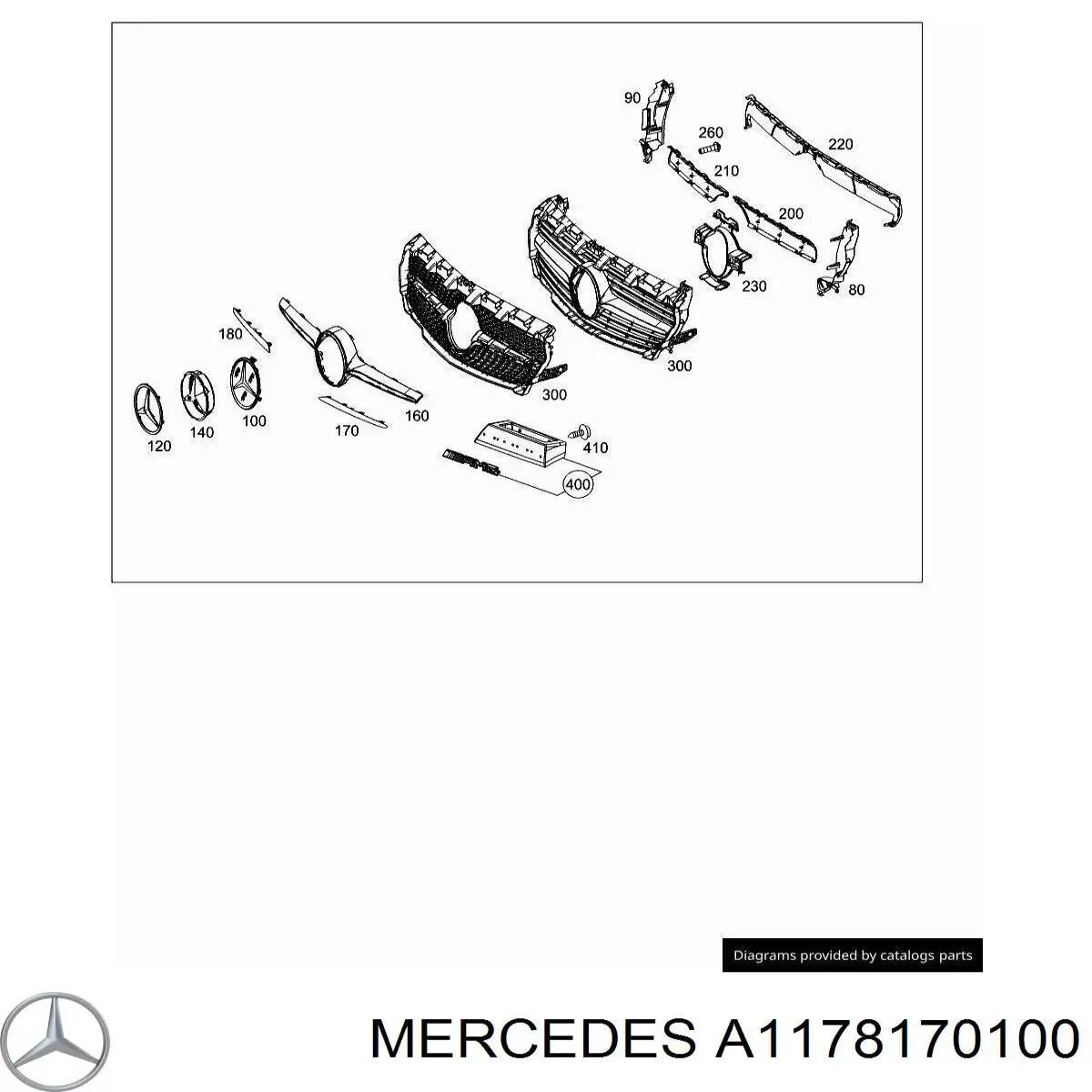 A1178170100 Mercedes 