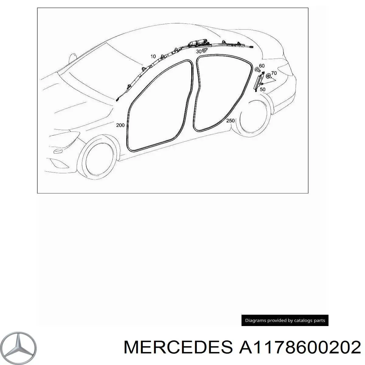 A1178600202 Mercedes 