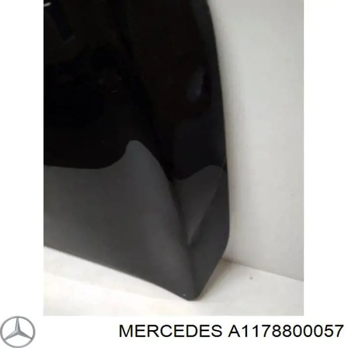 Капот на Mercedes CLA-Class (C117)