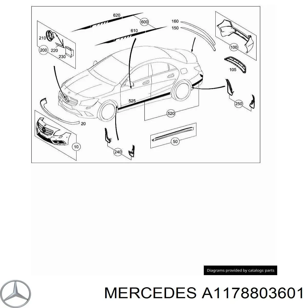 A1178803601 Mercedes 