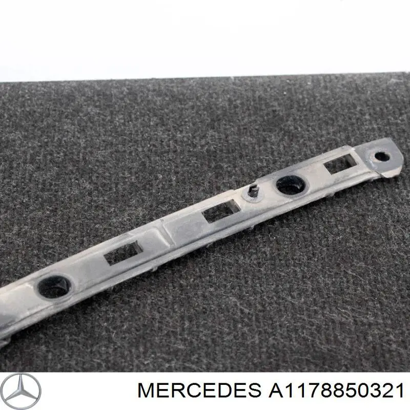 Купить A1178850321 Mercedes Кронштейн бампера заднего внешний левый