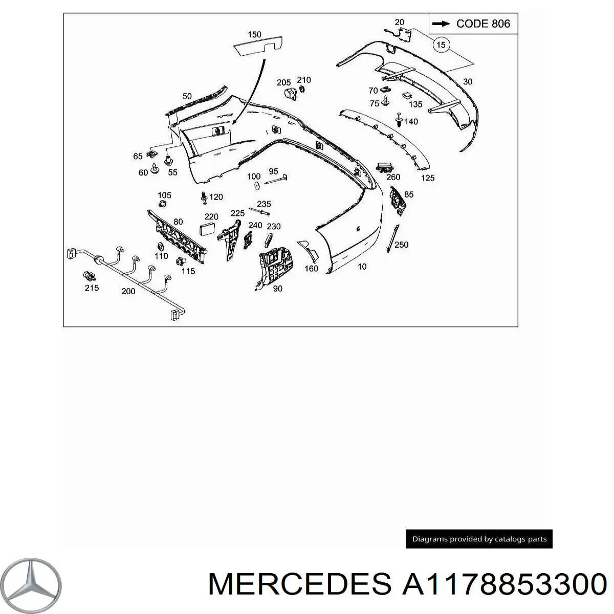 A1178853300 Mercedes 