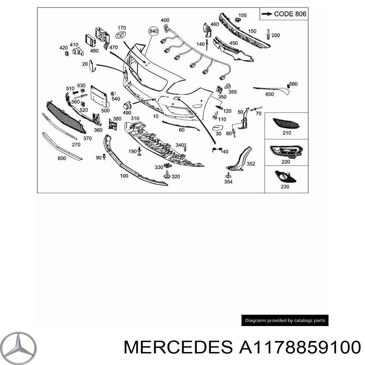 A1178859100 Mercedes 