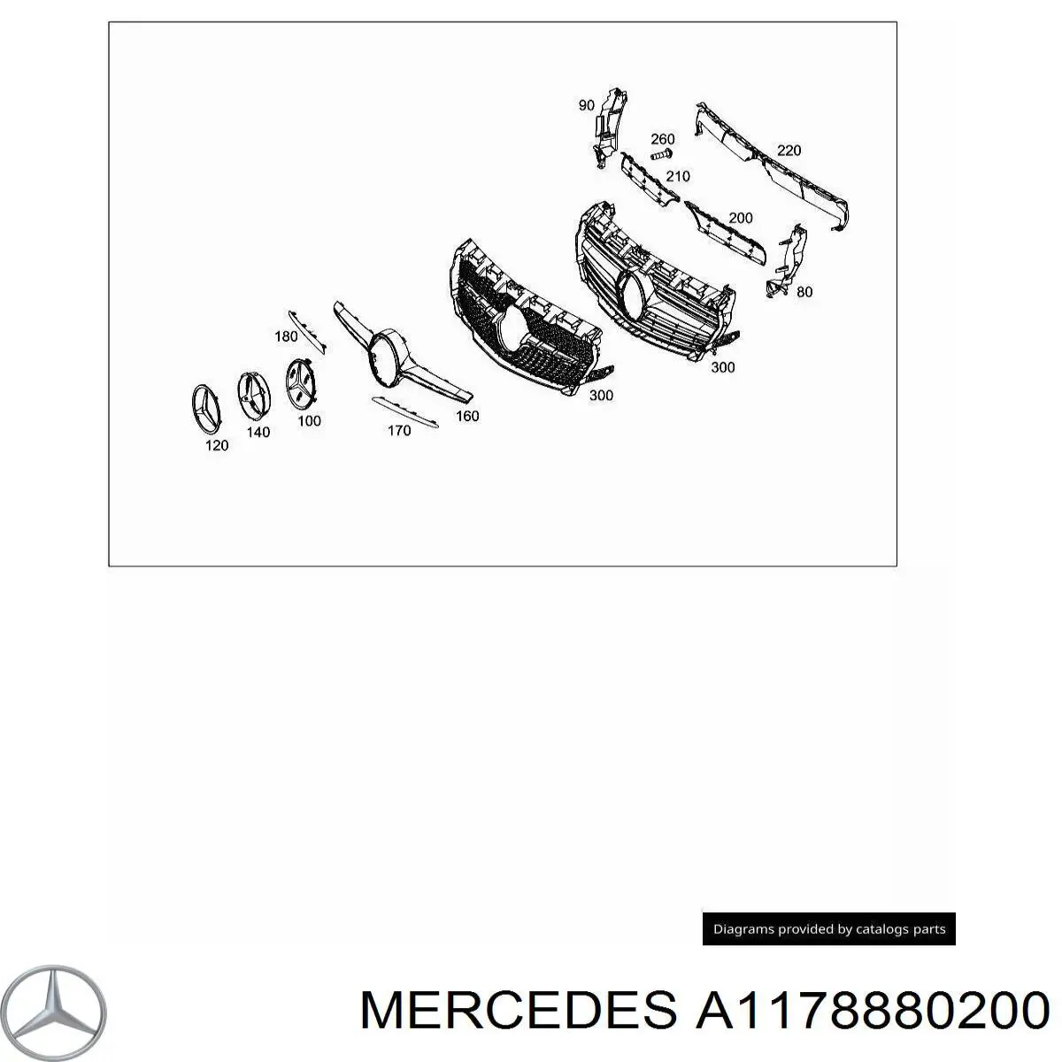 A1178880200 Mercedes 