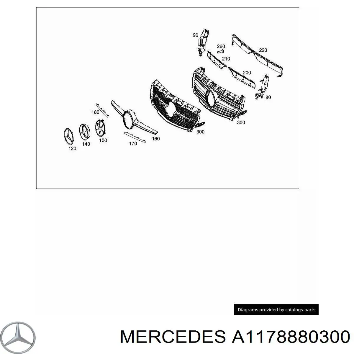 A1178880300 Mercedes 