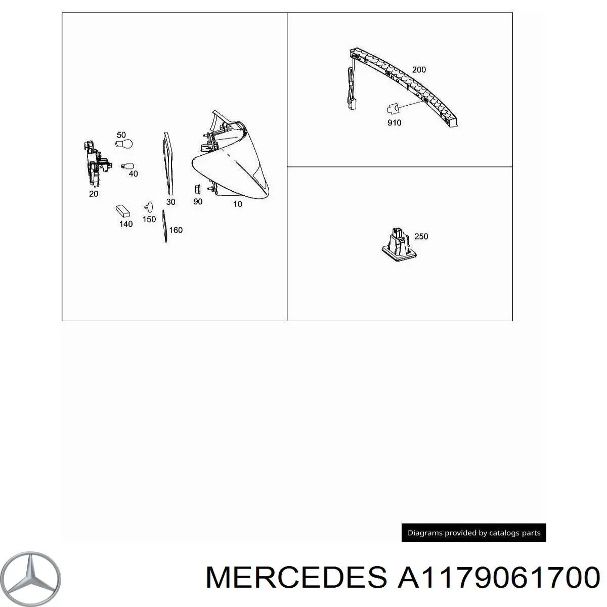 A1179061700 Mercedes 