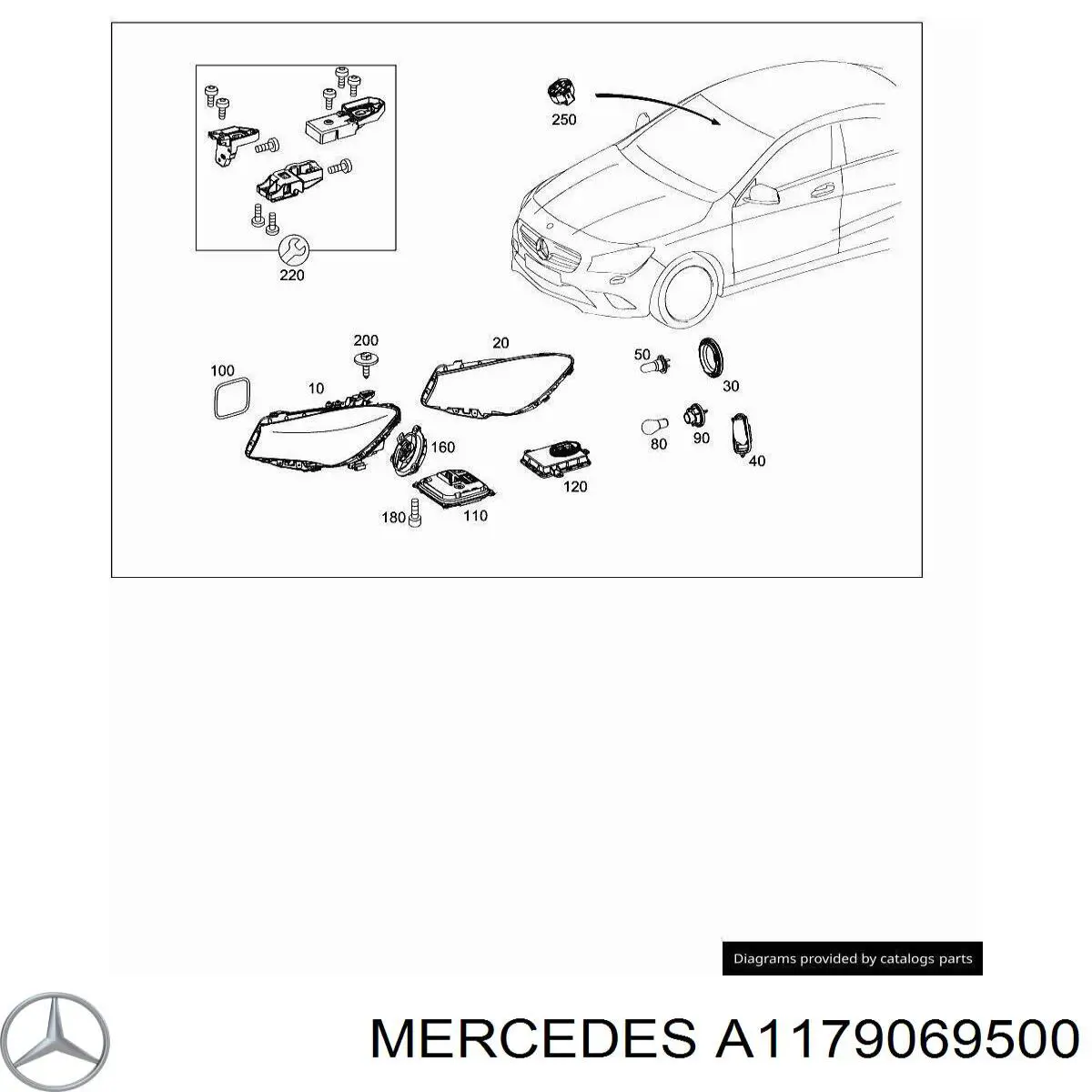  A1179069500 Mercedes