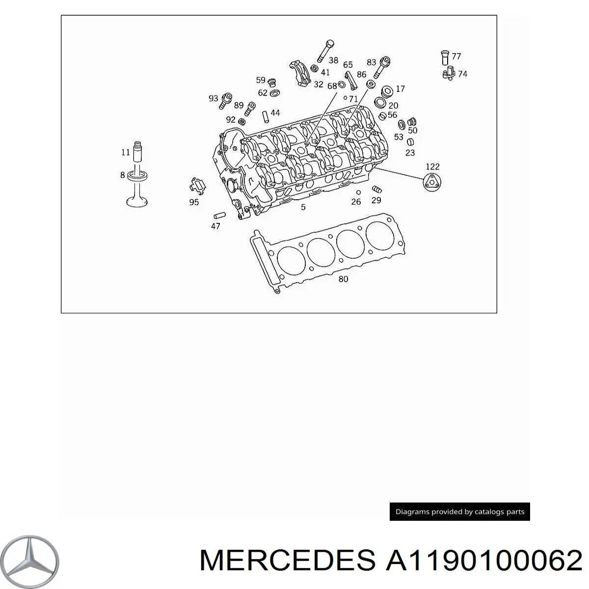 A1190100062 Mercedes 